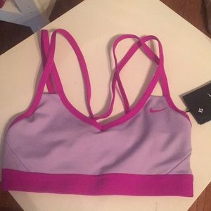 Nike pro Indy sports bra NWT